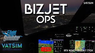 VATSIM Bizjet Ops JAC  MSP [upl. by Flosi]