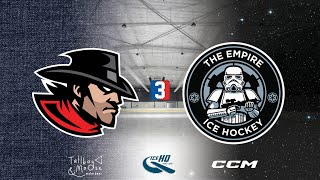 Regulators v Empire  Div 3  12th November  IceHQ Rec League ice hockey [upl. by Mchail65]