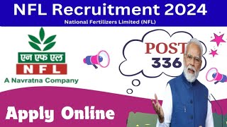 National fertilizer limited vacancy 2024NFL vacancy 2024agriculture vacancy [upl. by Rheingold503]