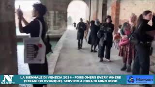 La Biennale di Venezia 2024  Foreigners every where Stranieri ovunque A cura di Mino Iorio [upl. by Bronder990]