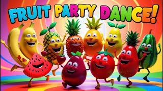 Fruit Dance for Kids  Fun Learning Song with Dancing Fruits [upl. by Nerro862]