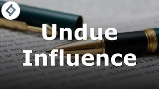 Undue Influence  Contract Law [upl. by Buckley]