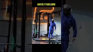 ANATOLY 🔥💀anatoly gym prank [upl. by Odrawde]