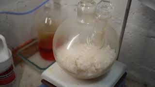 Making nitric acid for gold and silver refining [upl. by Loats]