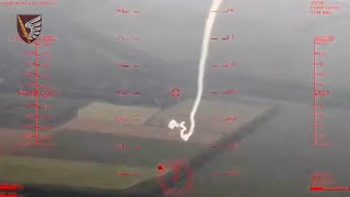 9K33 Osa SAM Fails to Intercept Spotter Drone Before Being Hit by FPV Drone [upl. by Cristobal]