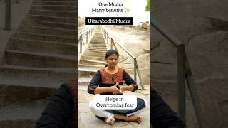 Uttarabodhi mudra for Quick energy boost amp relief from mental health issues mudra calmmind [upl. by Kruter132]