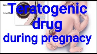 Teratogenic drug in pregnancyteratogenic drugs pharmacology [upl. by Thoer115]