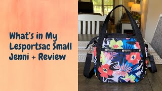 What’s in My Lesportsac Small Jenni in Alameda  Review [upl. by Raybin]