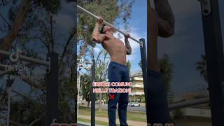 ❌ Non fare questi ERRORI nelle TRAZIONI  allenamento palestra fitness calisthenics [upl. by Will]