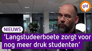 Studenten in opstand tegen langstudeerboete van 3000 euro [upl. by Aselehc641]