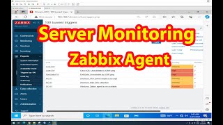 zabbix agent on windows server [upl. by Accever]