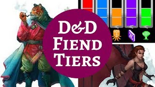 DampD MONSTER RANKINGS  FIENDS [upl. by Artim]