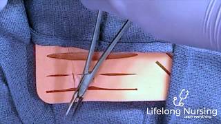 Basic Suturing How to Suture [upl. by Kelila]