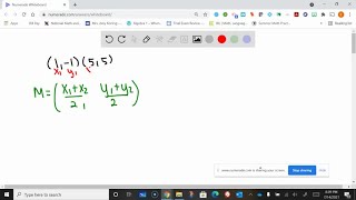 Find the midpoint of the line segment with the following endpoints 1155 [upl. by Kirred341]