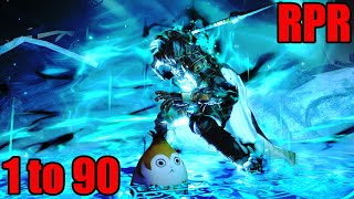 FFXIV Endwalker Reaper 1 to 90 Leveling Skills Guide [upl. by Ellimaj]