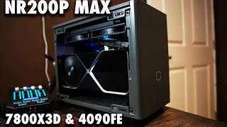 NR200P MAX 7800X3D amp 4090 FE [upl. by Helman433]