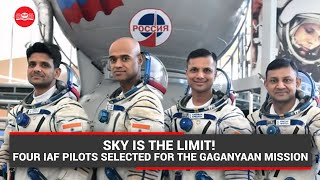 Four IAF Pilots Selected For The Gaganyaan Mission [upl. by Eenhpad]