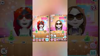 talking angela level 1040 vs talking angela level 140 by giulia polar❤️❤️ [upl. by Dot]