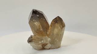 Clear Smoky Quartz crystals with citrine tint 2 [upl. by Monahon419]