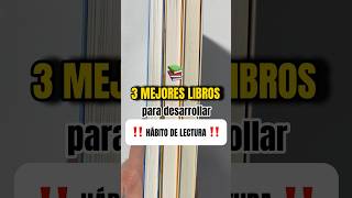 📚 3 LIBROS PARA ELIMINAR TU BLOQUEO LECTOR ‼️ bloqueolector habitolectura librosrecomendados [upl. by Blanca337]