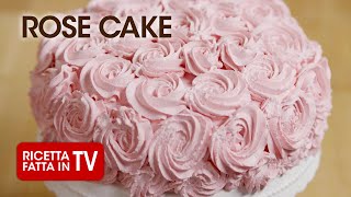 ROSE CAKE di Benedetta Rossi  Ricetta TV Fatto in Casa per Voi [upl. by Imogene]