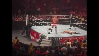 WWE Lord Tensai Debuts Live on Raw [upl. by Direj120]