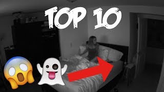 Top 10 SCARIEST ghost encounters [upl. by Mahon126]