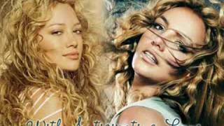 Britney Spears Vs Hilary Duff  With Anticipating Love MashUp [upl. by Evets893]