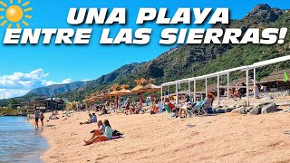 Una PLAYA 🏖️ en las SIERRAS 😍 Dique PISCU YACO  San Luis 🇦🇷 [upl. by Vlada]