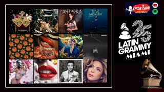 2024 🔴 LATIN GRAMMY  COLOMBIA  Los más nominados  25° Entrega Anual [upl. by Uzzial]