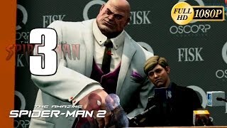 The Amazing Spiderman 2 Walkthrough Parte 3 Gameplay Español PC PS4 XboxOne 1080p 2014 Video Game [upl. by Amann968]