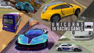 Unicorns in Racing Games Rare Cars Volume 19 [upl. by Adine]