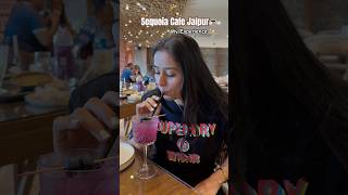 SEQUOIA CAFE in Jaipur ☕️✨ foodvlog minivlog travelvlog jaipurvlog croissant ytshorts trend [upl. by Myk]