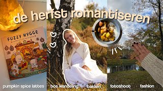 de herfst romantiseren 🍁☕️ leven zoals mijn pinterest boards voor de herfst [upl. by Maxine87]