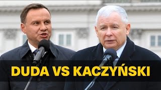 Kaczyński pokazał Dudzie miejsce w szeregu [upl. by Baxy]