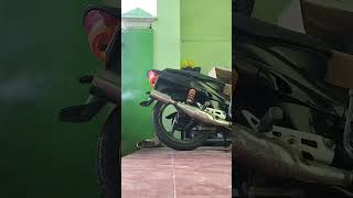 Kretek Kretek Suara Dari Knalpot Motor Fiz R [upl. by Simeon]