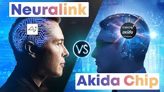 Akida Chip vs Neuralink  What is the Difference [upl. by Mchail]