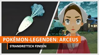 PokémonLegenden Arceus Strandrettich finden Mal wieder Nachfrage nach neuen Waren [upl. by Ajram]