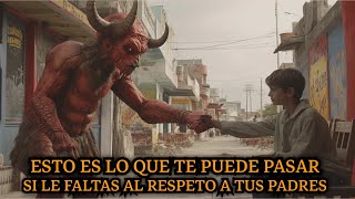 NUNCA LE FALTES AL RESPETO A TUS PADRES O EL DIABLO VENDRA POR TI [upl. by Wilder]