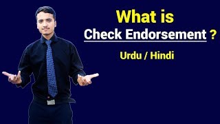 Endorsement of Cheque  Urdu  Hindi [upl. by Dnivra]