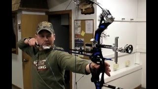 Brian shooting compound bows [upl. by Euf]