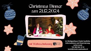 Christmas Dinner mit Weihnachtslesung am 21122024 [upl. by Khalid377]