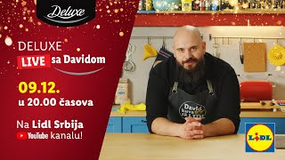 Deluxe Live sa Davidom │ gost Slobodan Šarenac │David kuva za Lidl │ Lidl Srbija [upl. by Inessa163]