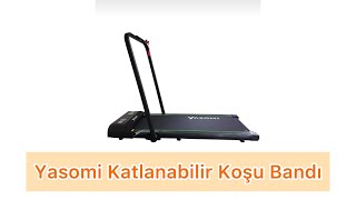 Yasomi Katlanabilir Koşu Bandı Kurulum [upl. by Nussbaum]