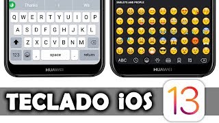 TECLADO DE IPHONE PARA ANDROID 2020 [upl. by Nylakcaj813]