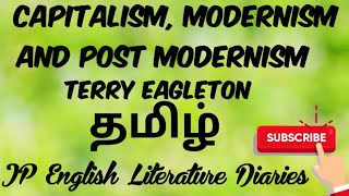 Capitalism Modernism and Postmodernism by Terry Eagleton Summary in Tamil [upl. by Peacock]