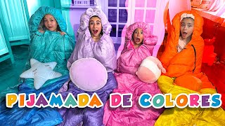 PIJAMADA DE COLORES 🌈 [upl. by Alledi]