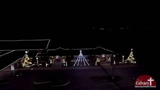 Calvary Bible Fellowship Church Light Show [upl. by Eyaj692]