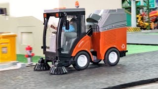 BRUDER Toys ROAD SWEEPER 116 review by JACK [upl. by Nostaw]