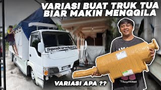 DAPET JAJAN VARIASI BARU BUAT TRUK TUA  FRM MUFFLER [upl. by Yenwat622]